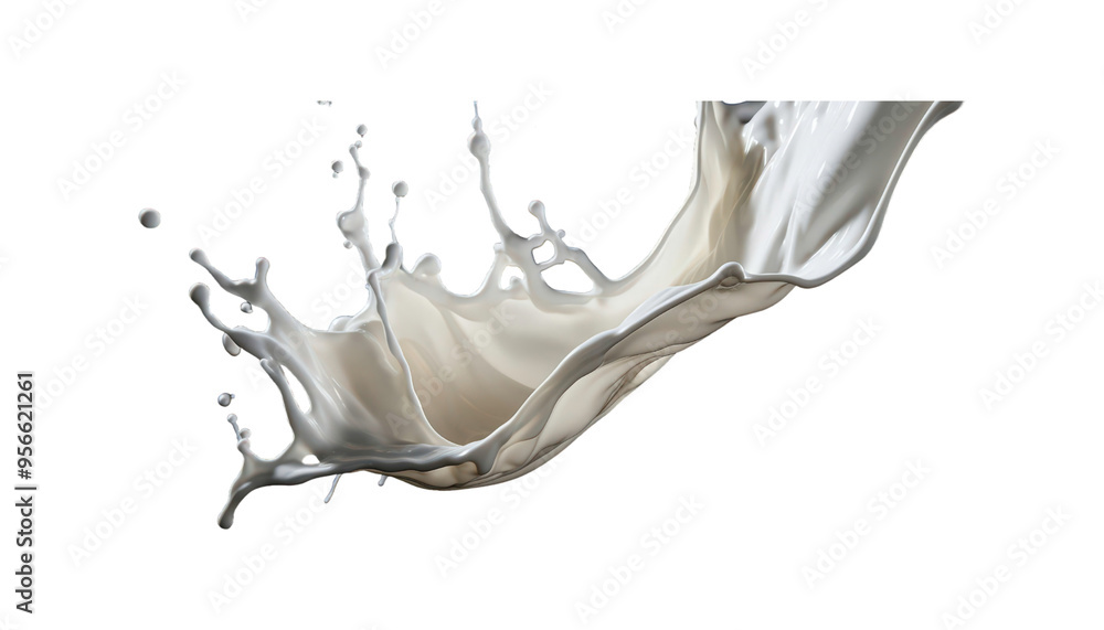 White or milky liquid splashes are suitable for cosmetics advertising, the food and beverage industry, and abstract graphic design projects White or milky liquid splashes are suitable for cosmetics advertising, the food and beverage industry, and abstract graphic design projects