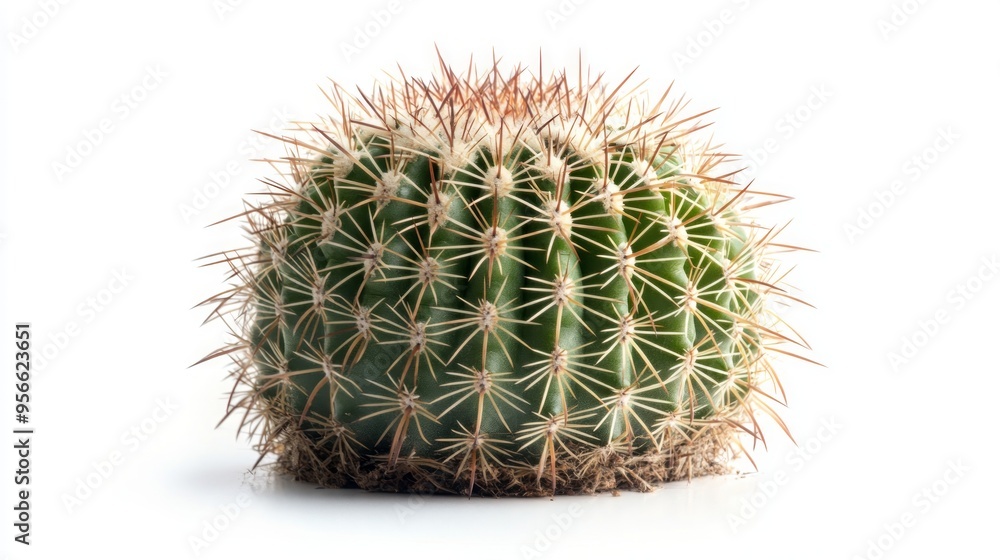 Thimble Cactus isolated on white Thimble Cactus isolated on white