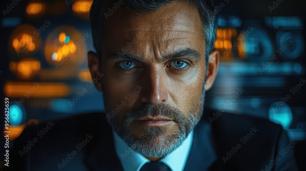 futuristic business audit visualization holographic charts and graphs float in sleek office space data streams illuminate focused analysts face futuristic business audit visualization holographic charts and graphs float in sleek office space data streams illuminate focused analysts face