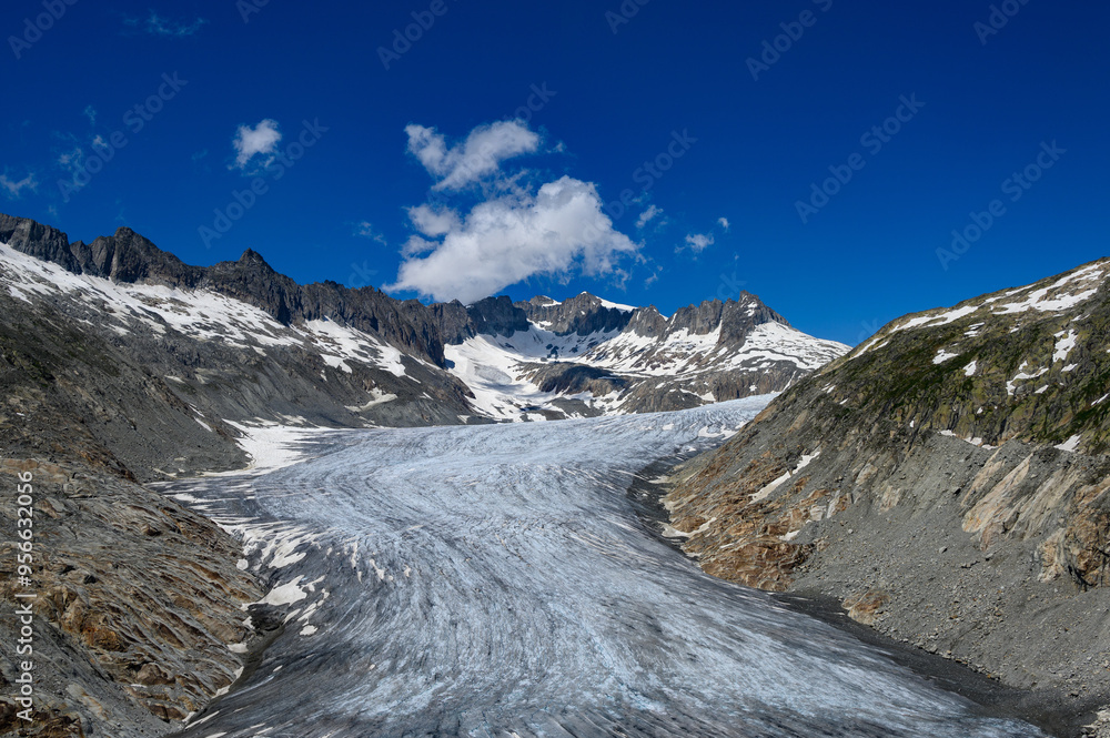 Obraz premium le glacier du rhône
