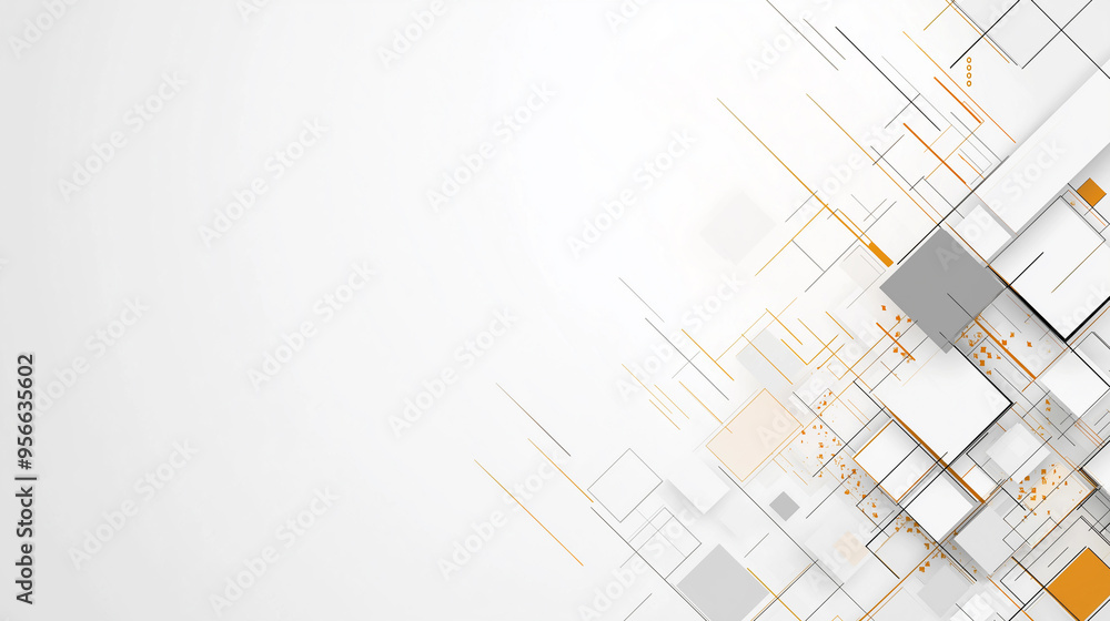 Technology banner design with white and grey arrows. Abstract geometric vector background Technology banner design with white and grey arrows. Abstract geometric vector background