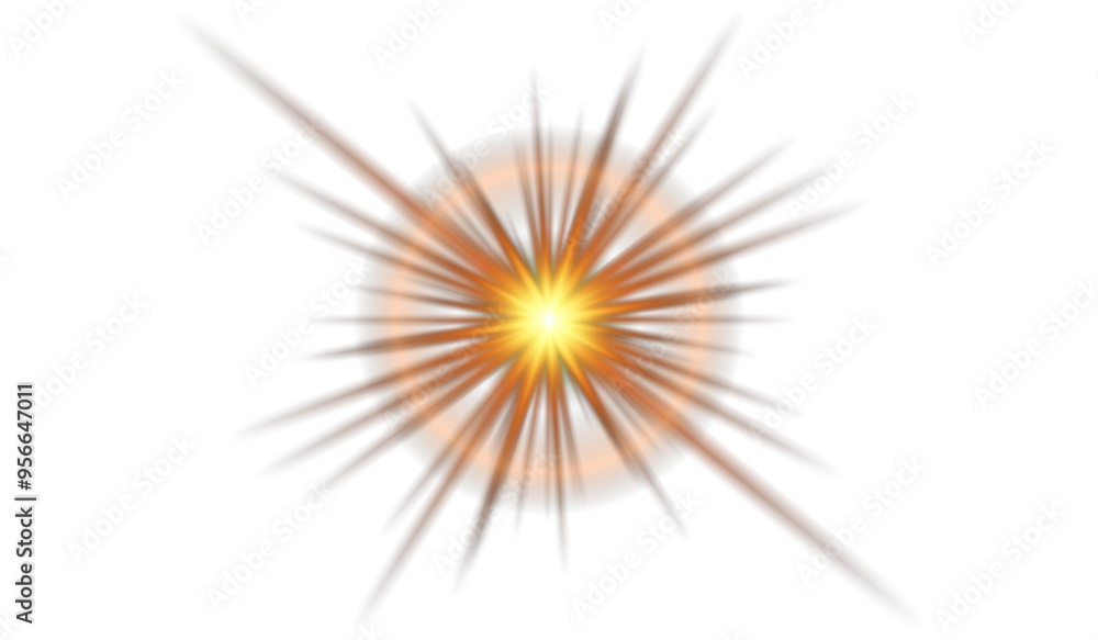 Obraz premium Vector transparent sunlight special lens flash light effect.front sun lens flash. Vector blur in the light of radiance. Element of decor.