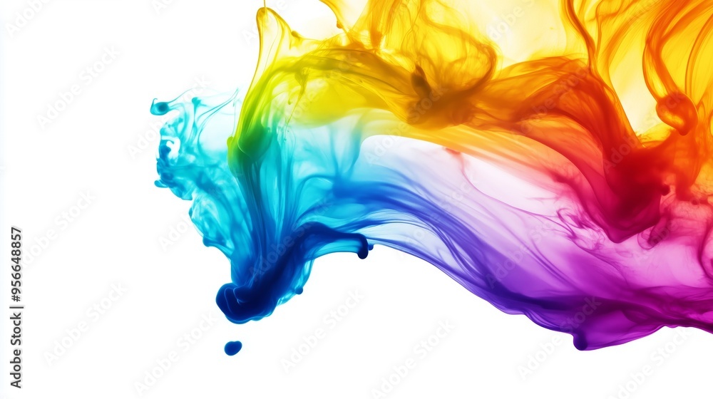 A Stunning Display of Colorful Abstract Liquid Swirls and Flows A Stunning Display of Colorful Abstract Liquid Swirls and Flows