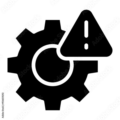 icon risk management glyph
