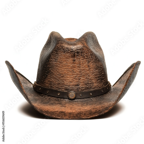 Cowboy Hat Isolated Front