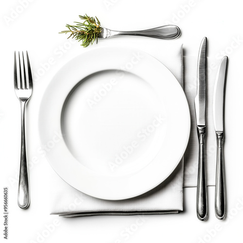 Fine Dinning Isolated