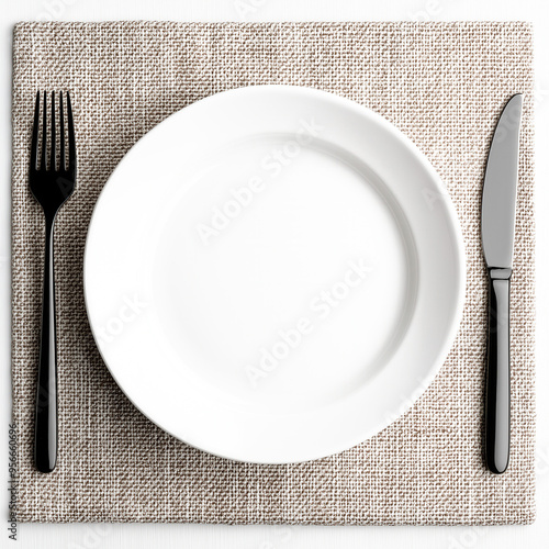 Fine Dinning Isolated
