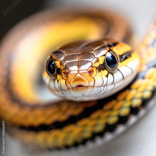 Garter Snake Isolated