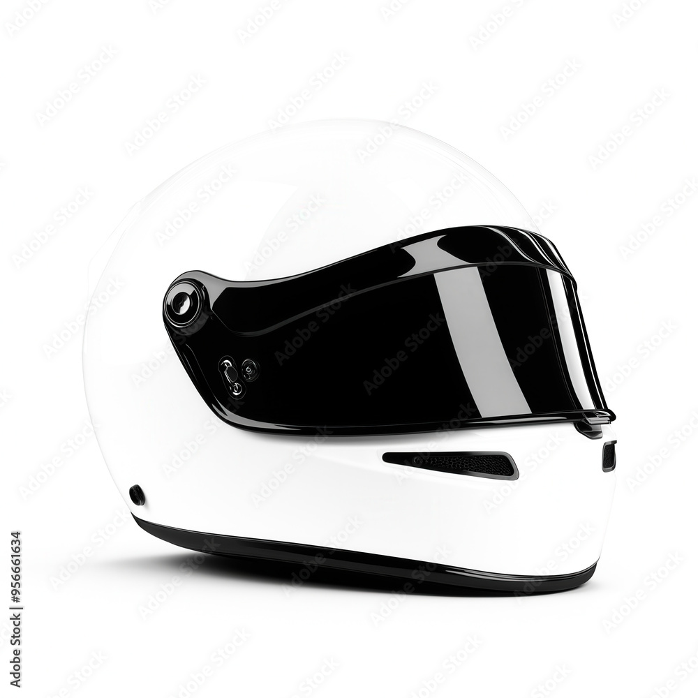 Fototapeta premium Helmet Formula 1 Isolated