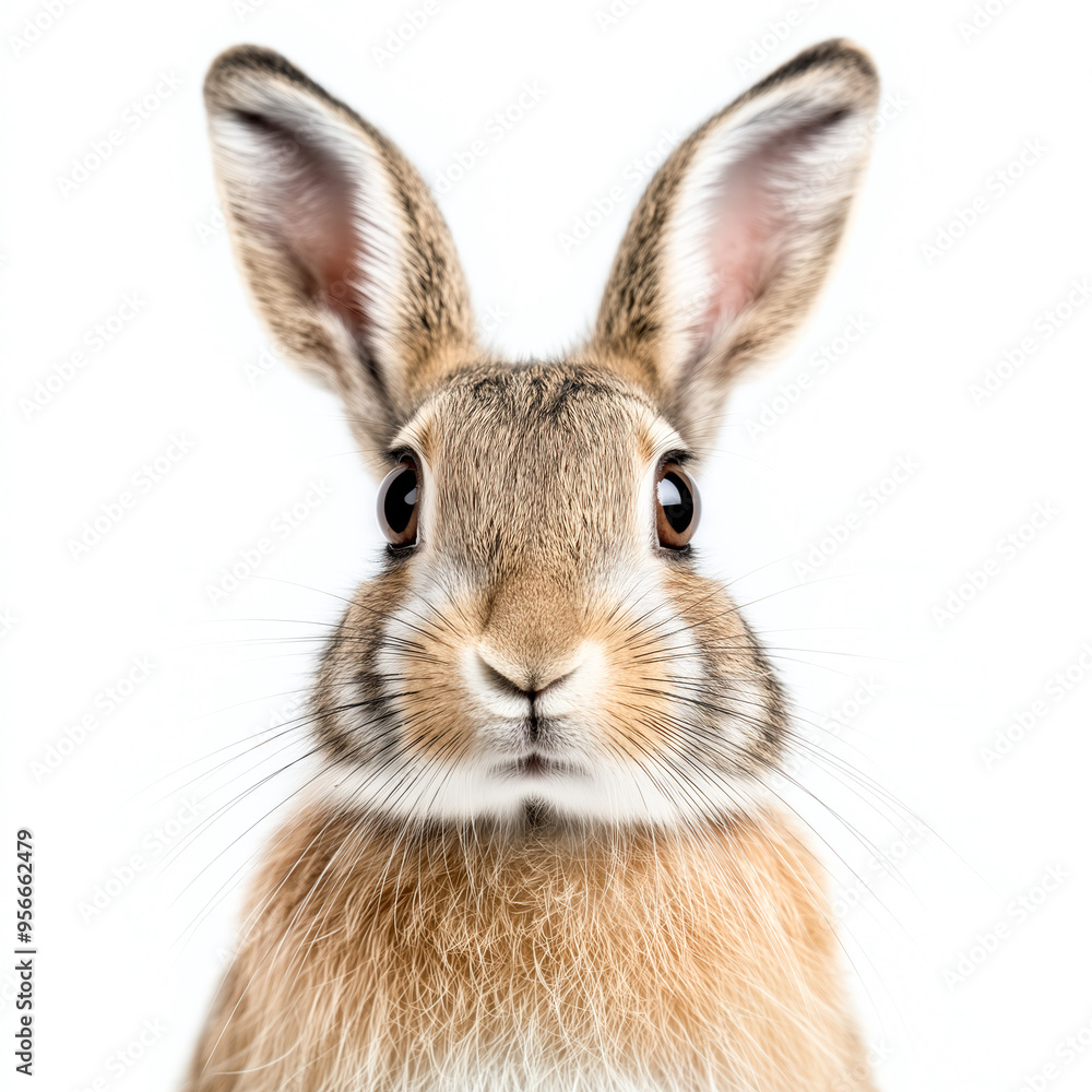 Obraz premium Lepus Europaeus Isolated