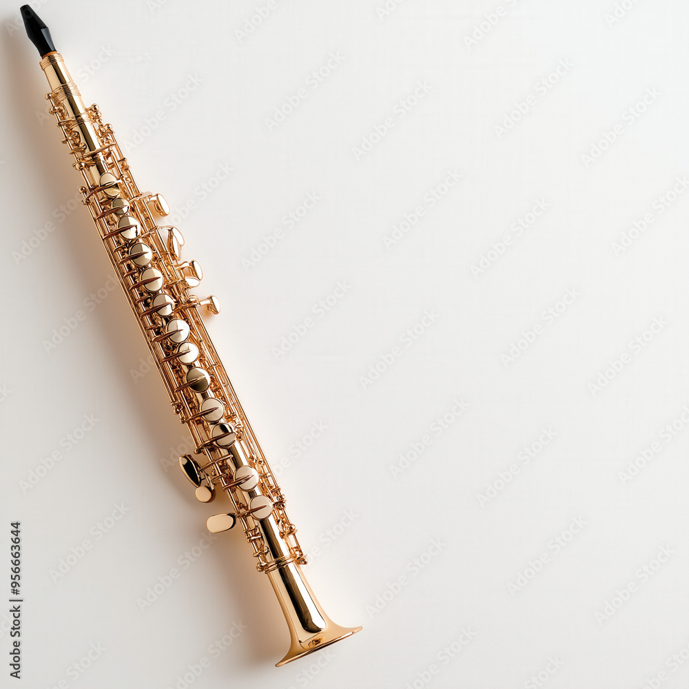Obraz premium Oboe Isolated
