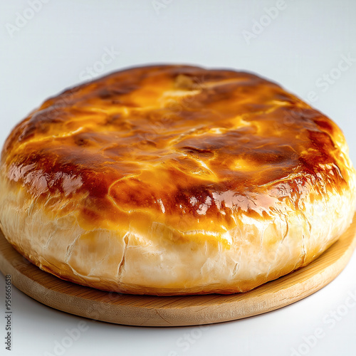 Saffron Bun Isolated photo