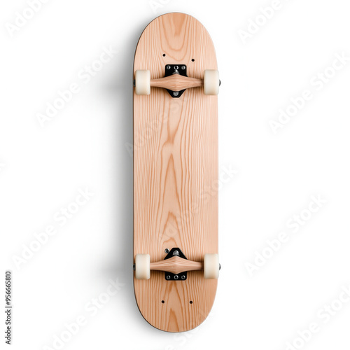 Skateboard Bottom Isolated