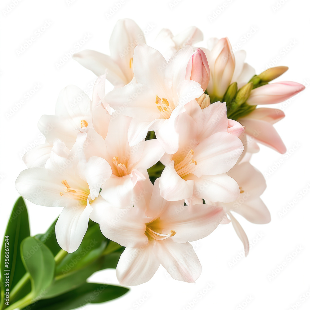 Fototapeta premium Tuberose Isolated