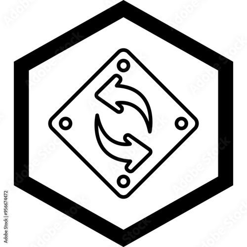 Repeat Vector Icon Design