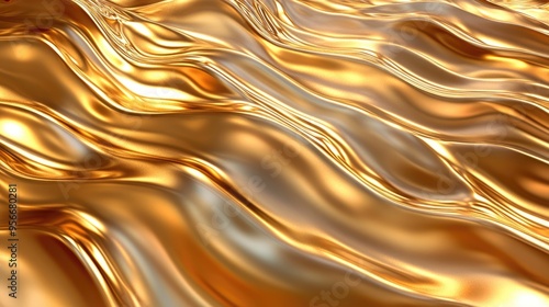 Luxury gold background with 3D rendering for design greeting cards wallpapers and interior decoration