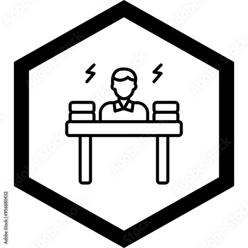 Burden Vector Icon Design