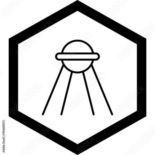 Sputnik Vector Icon Design