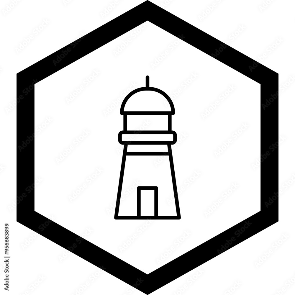 Lighthouse Vector Icon Design Lighthouse Vector Icon Design