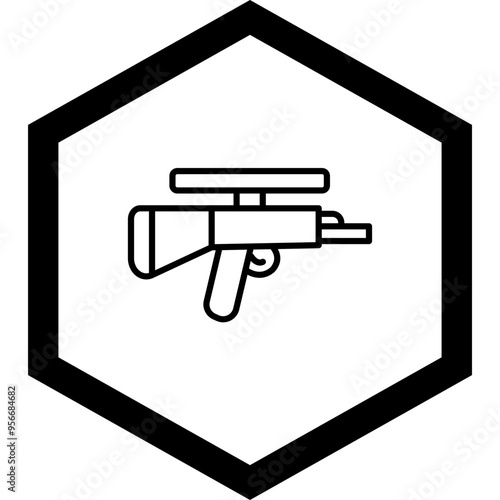 Sniper Vector Icon Design