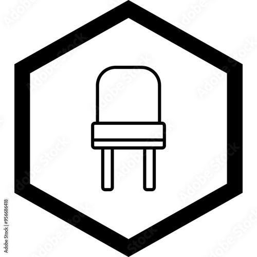 Seat Vector Icon Design