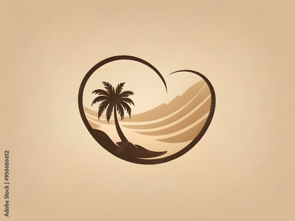 Palm leaves shadow on a sandy beach background Palm leaves shadow on a sandy beach background
