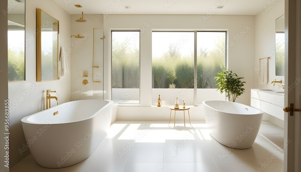 Photo interior modern design room 3d illustration Photo interior modern design room 3d illustration