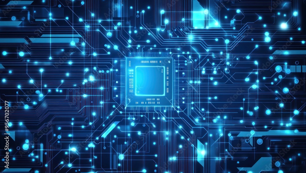Abstract Circuit Board Abstract Circuit Board