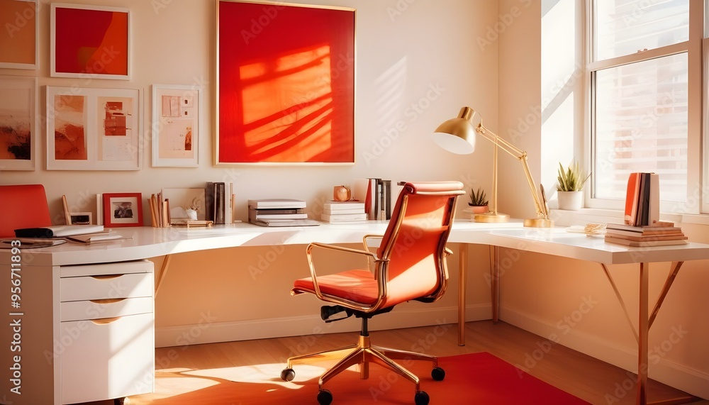 Photo interior modern design room 3d illustration Photo interior modern design room 3d illustration