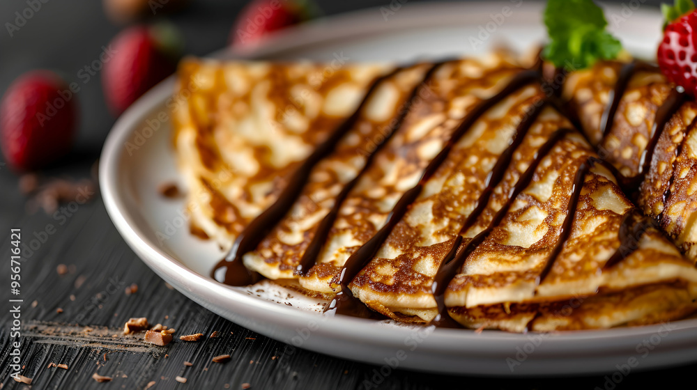 Chocolate Hazelnut Crepe Chocolate Hazelnut Crepe