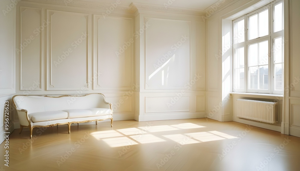 Photo interior modern design room 3d illustration Photo interior modern design room 3d illustration