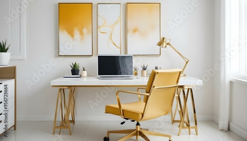 Photo interior modern design room 3d illustration