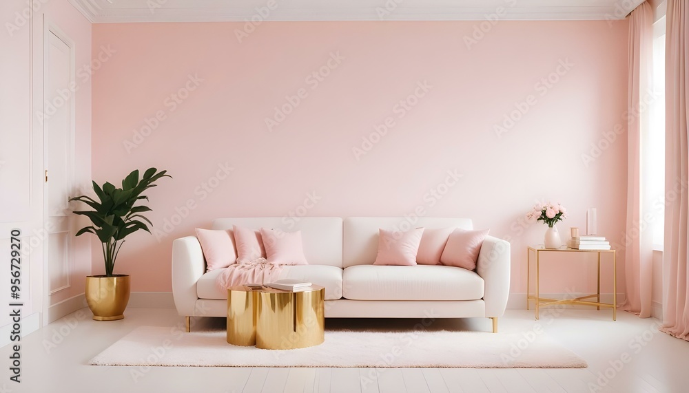 Photo interior modern design room 3d illustration Photo interior modern design room 3d illustration
