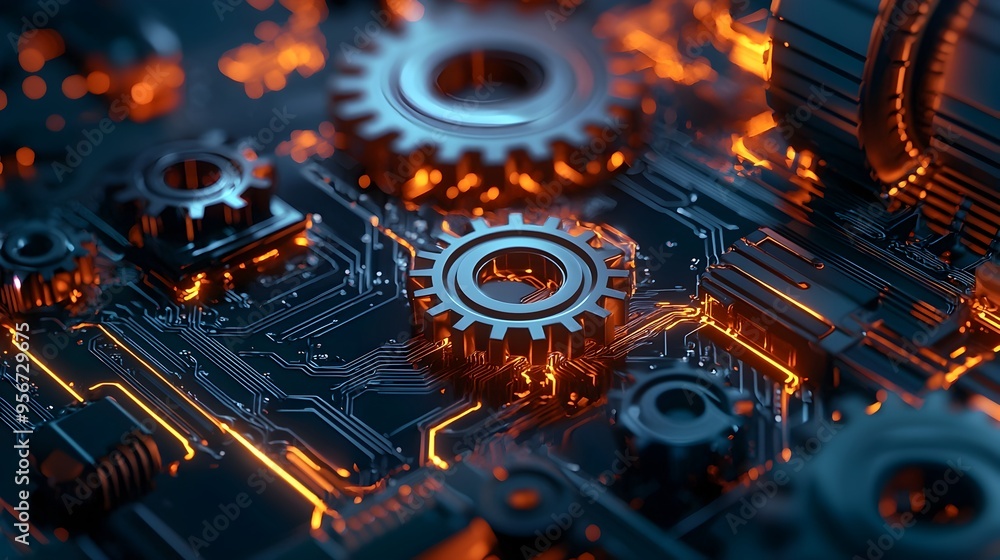 Gears Driving Digital Circuit-Powered Economic Policy and Technological Innovation Gears Driving Digital Circuit-Powered Economic Policy and Technological Innovation