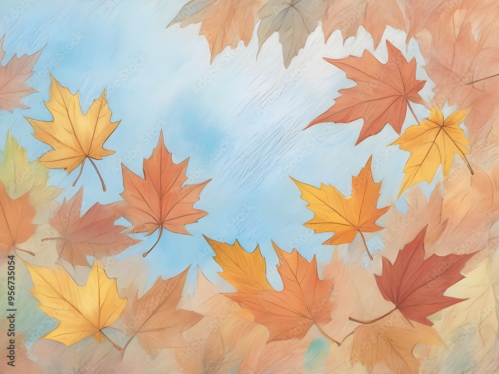 autumn leaves background autumn leaves background