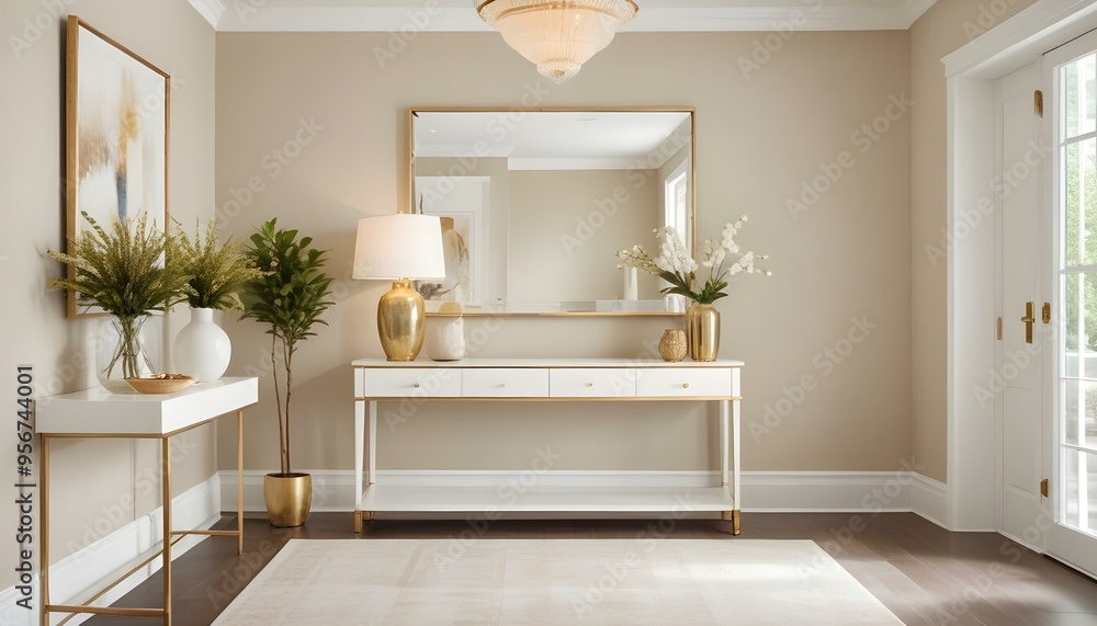 Photo interior modern design room 3d illustration Photo interior modern design room 3d illustration
