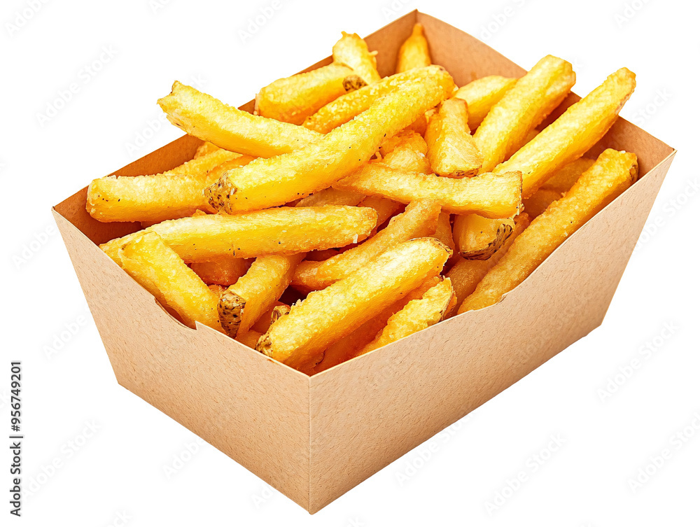 a box of french fries a box of french fries