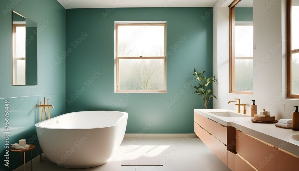 Photo interior modern design room 3d illustration Photo interior modern design room 3d illustration