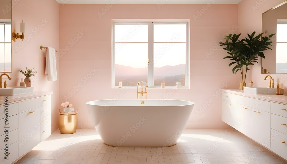 Photo interior modern design room 3d illustration Photo interior modern design room 3d illustration
