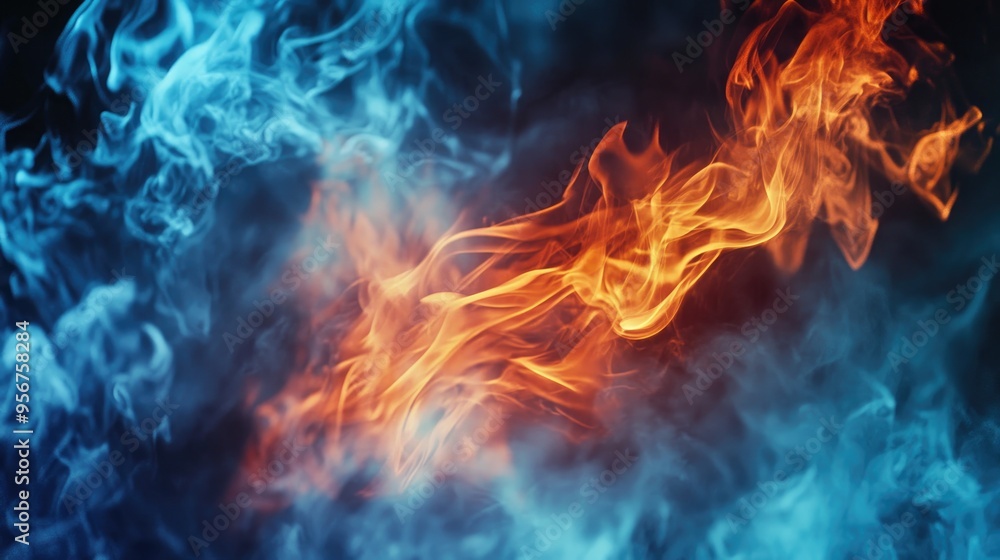 orange and blue fire background texture pattern
orange and blue fire background texture pattern