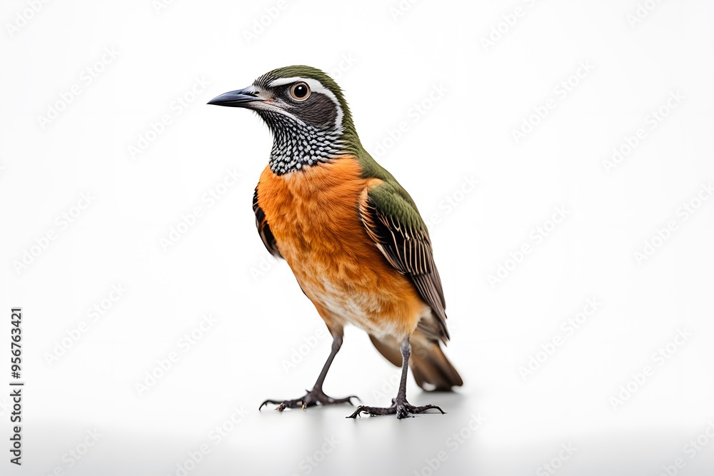 Coleto bird on white background, AI Generated Coleto bird on white background, AI Generated