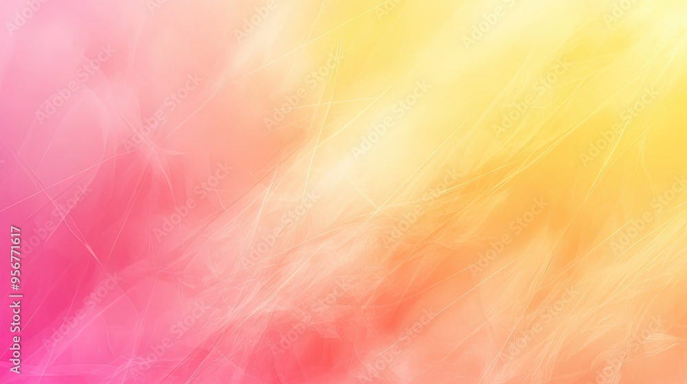 Abstract gradient background transitioning from warm yellow to soft pink, ideal for a sunny and cheerful design. Abstract gradient background transitioning from warm yellow to soft pink, ideal for a sunny and cheerful design.
