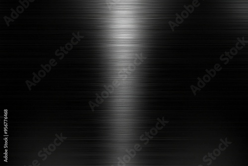 Black brushed metal texture