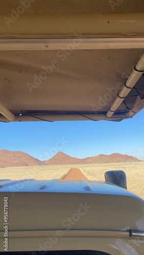 Εκτύπωση καμβά veiw from open veichle