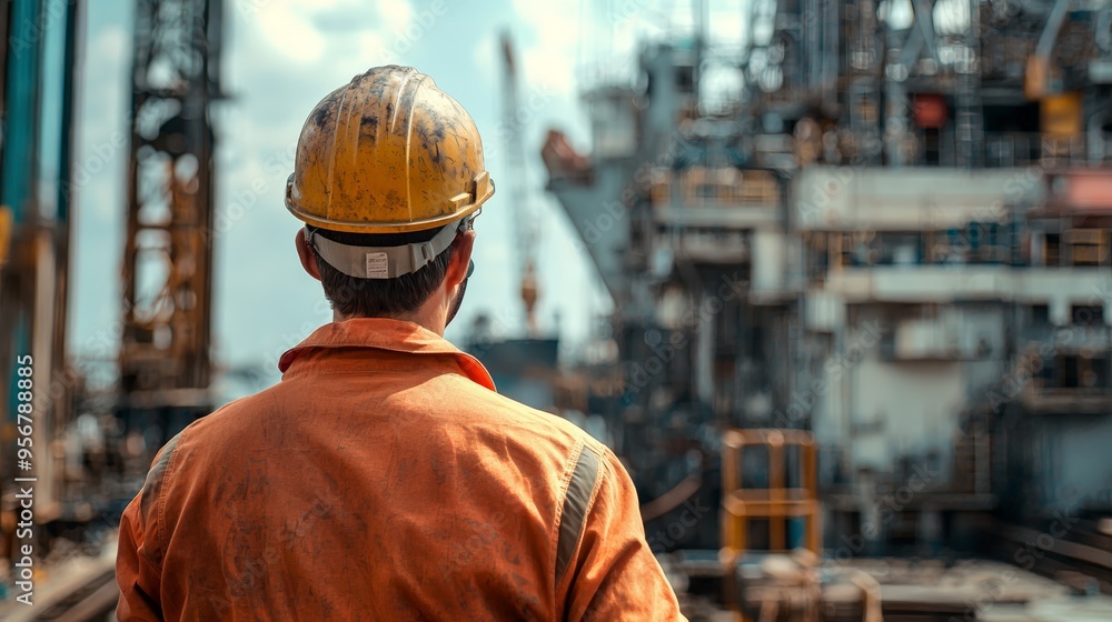 Marine Engineer at Offshore Oil Rig Marine Engineer at Offshore Oil Rig