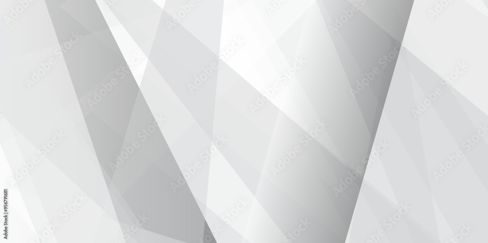Gray abstract gradient HD background with lines. white and grey background. Abstract pale geometric pattern. space design concept. Decorative web layout or poster, banner. Vector illustration. Gray abstract gradient HD background with lines. white and grey background. Abstract pale geometric pattern. space design concept. Decorative web layout or poster, banner. Vector illustration.