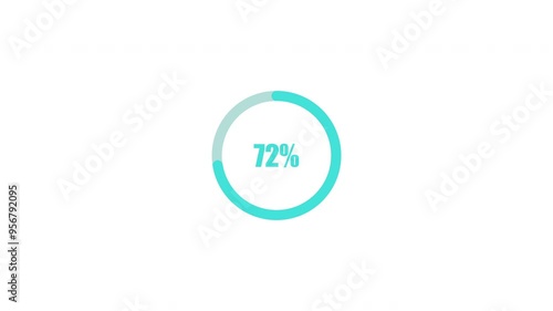 illustration of an background, loading circle bar animation, loading circle
