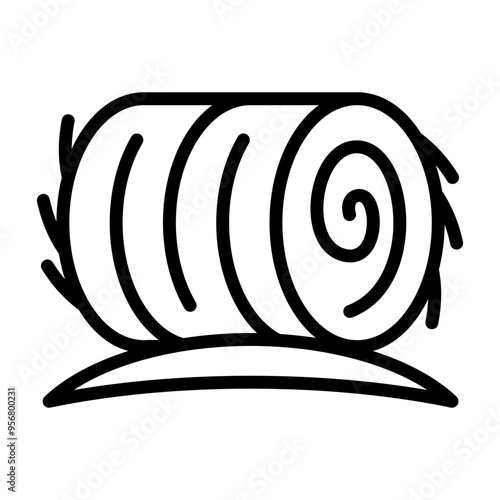 Hay Bales Icon