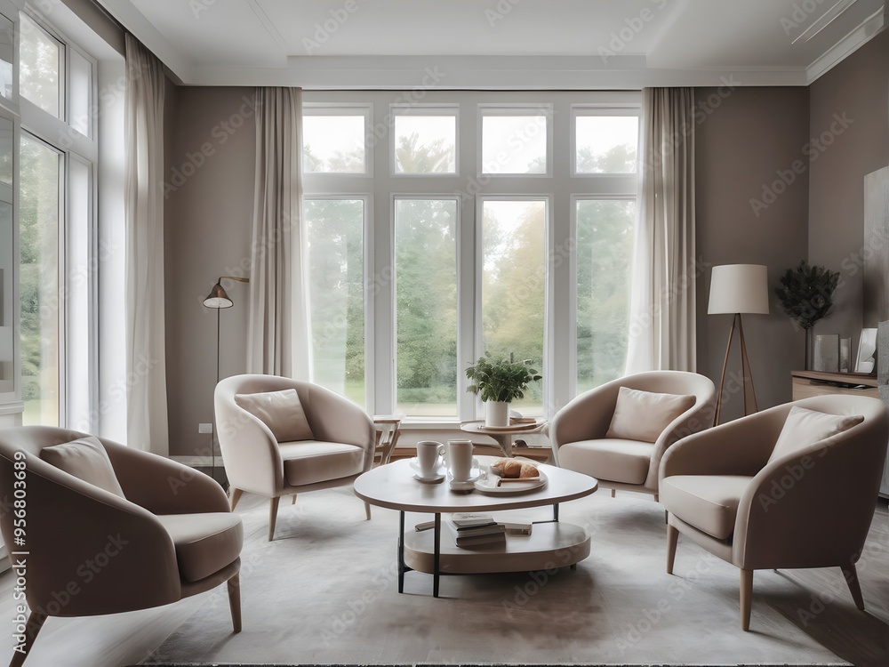 Fototapeta premium modern living room