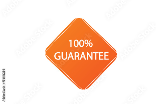 web button  100% guarantee click here action vector banner now
